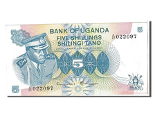 Uganda, 5 Shillings, 1977, KM #5A, UNC(63), A23022097