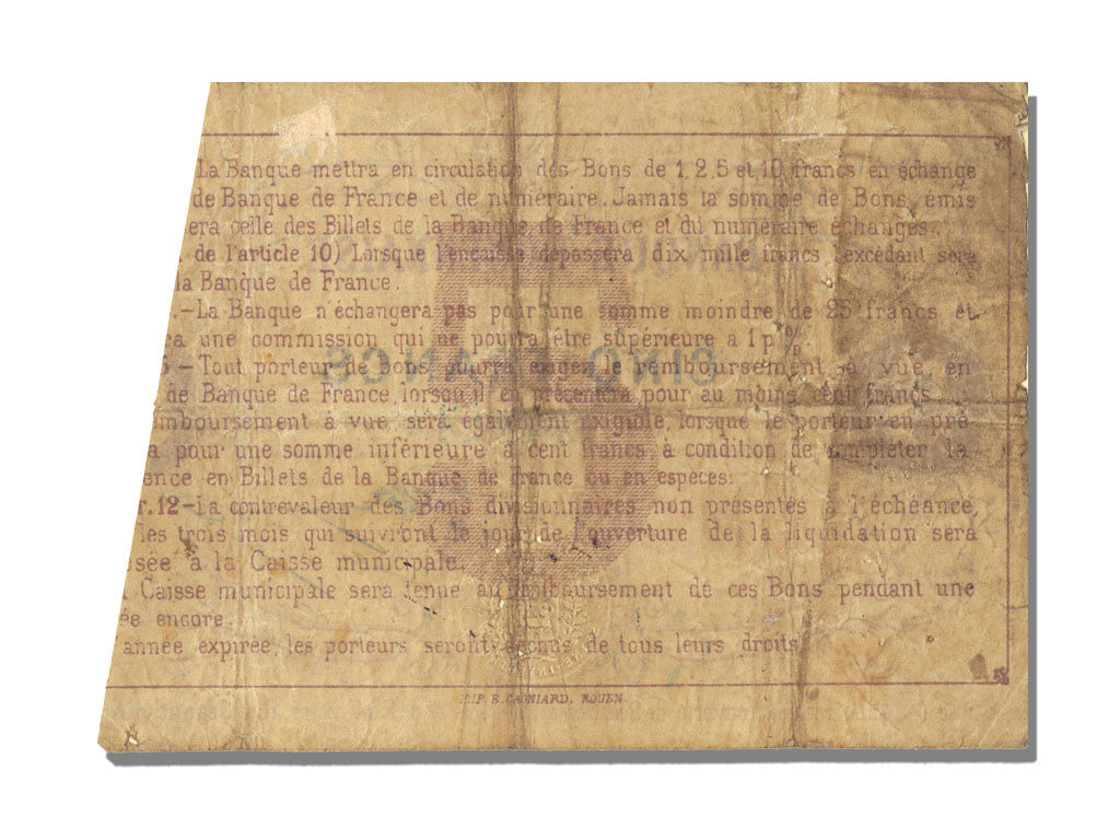 Banknote, 5 Francs, 1870, France, EF(40-45)