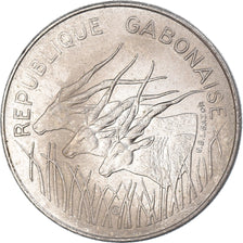 Munten, Gabon, 100 Francs, 1975