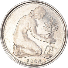 Münze, Deutschland, 50 Pfennig, 1994