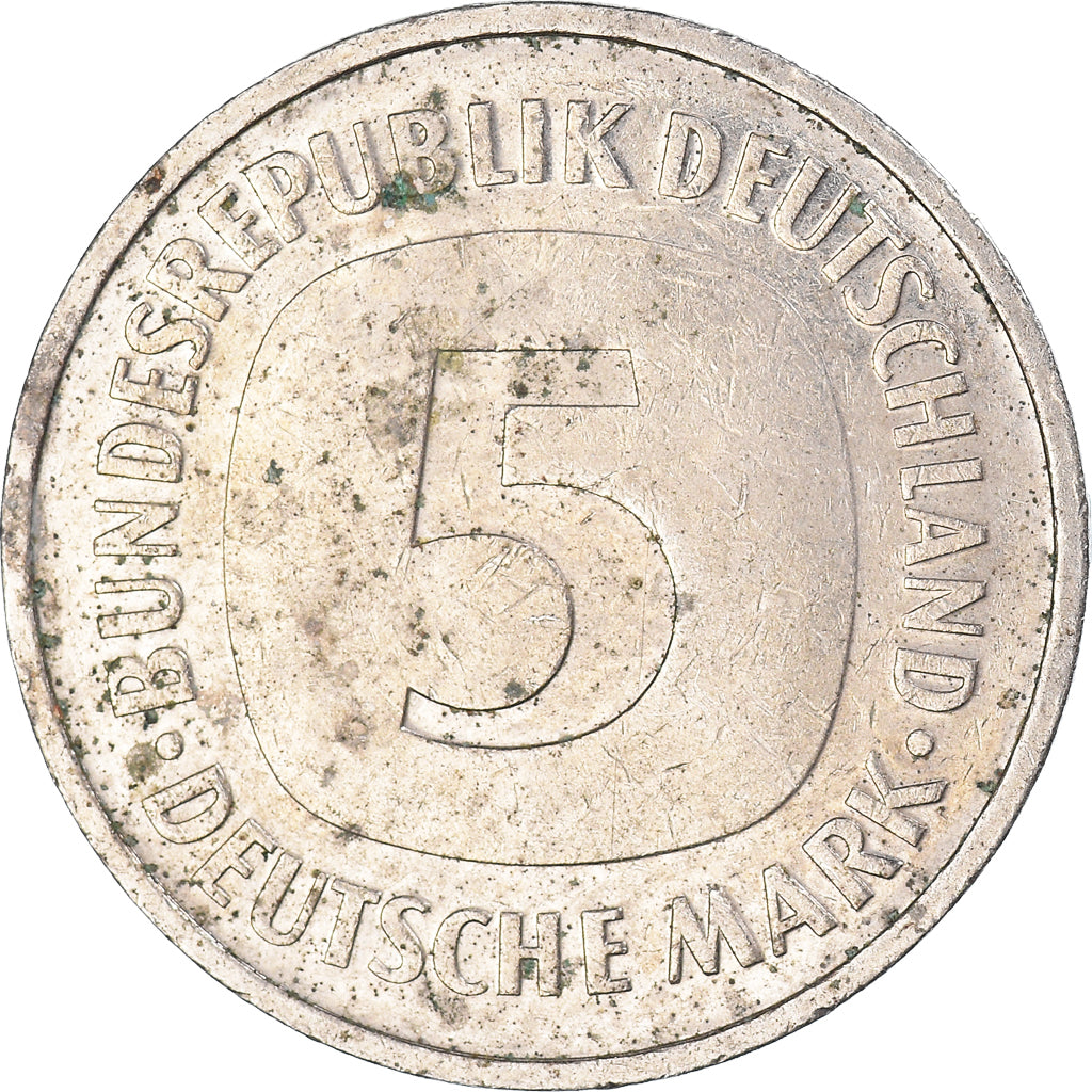 Moneta, Germania, 5 Mark, 1986
