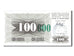 Banknote, Bosnia - Herzegovina, 100 Dinara, 1992, KM:13a, UNC(65-70)