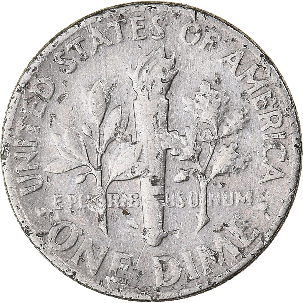 Moneda, Estados Unidos, Dime, 1972
