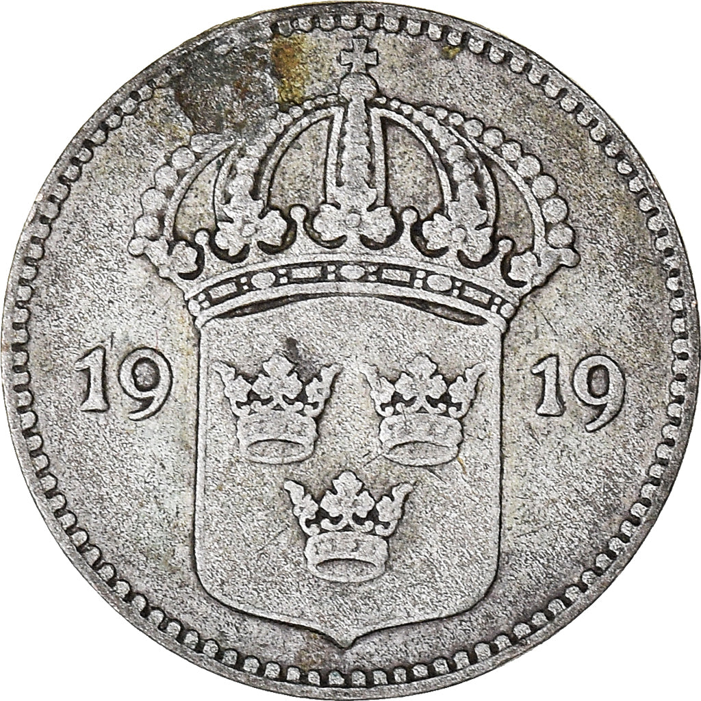 Münze, Schweden, 10 Öre, 1919