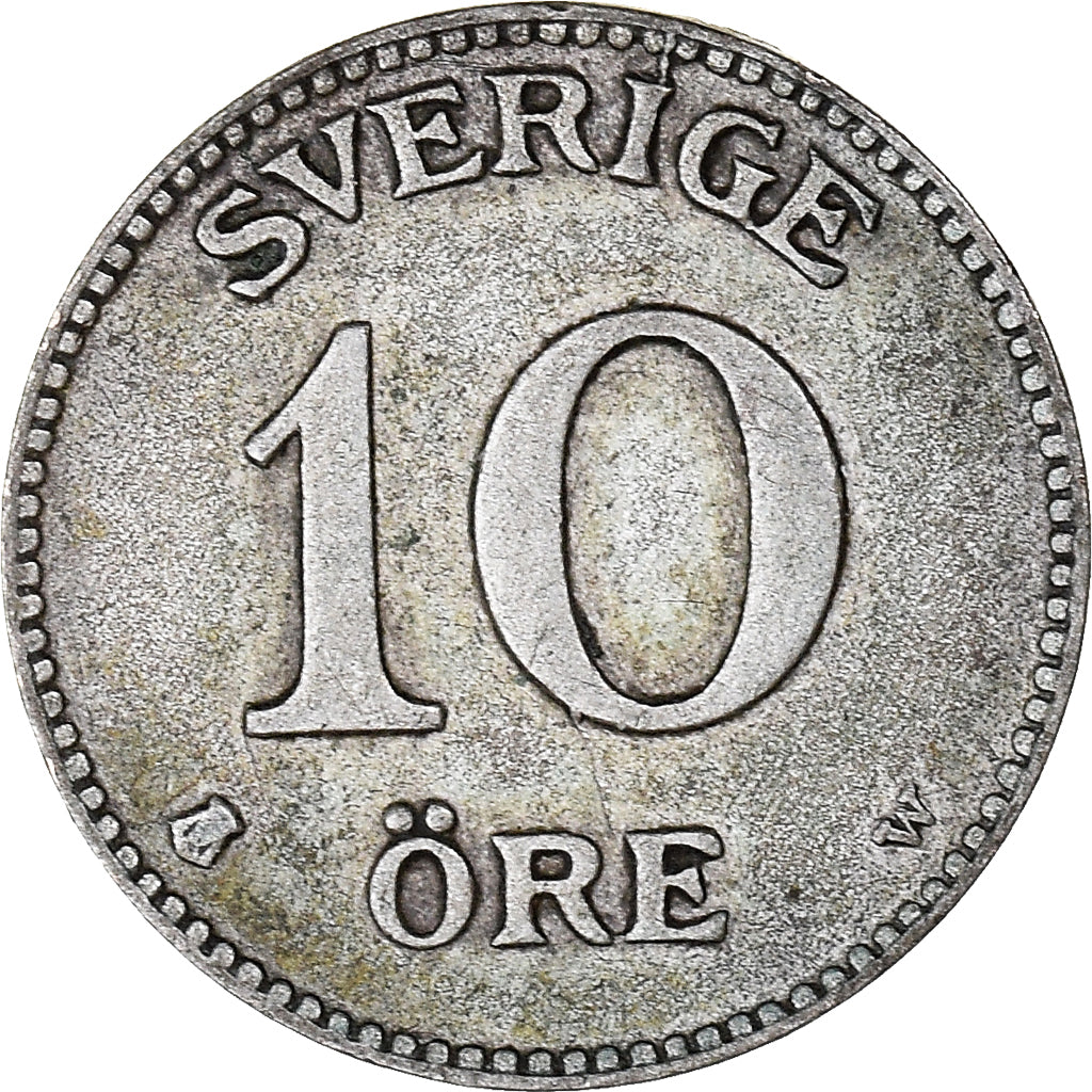 Münze, Schweden, 10 Öre, 1919