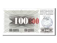 Banknote, Bosnia - Herzegovina, 100 Dinara, 1992, KM:13a, UNC(65-70)