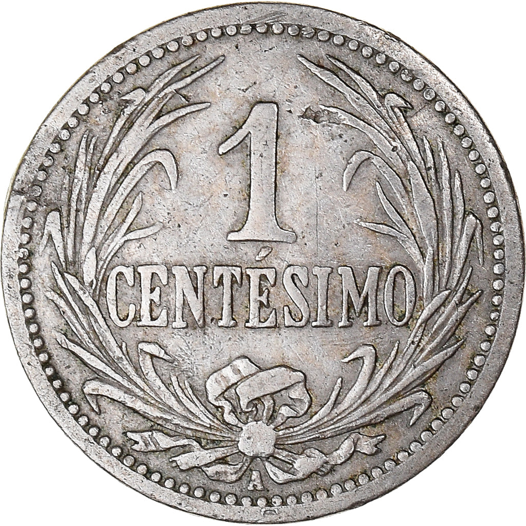 Munten, Uruguay, Centesimo, 1909