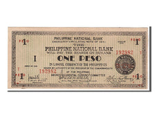 Banconote, Filippine, 1 Peso, 1941, KM:S624b, SPL
