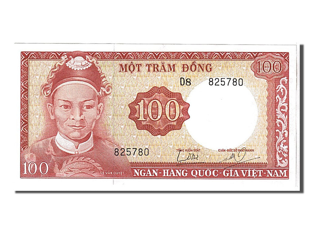 South Viet Nam, 100 D<ox>ng, 1966, KM #19b, UNC(63), 825780