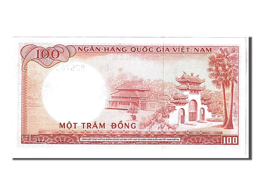 South Viet Nam, 100 D<ox>ng, 1966, KM #19b, UNC(63), 825780