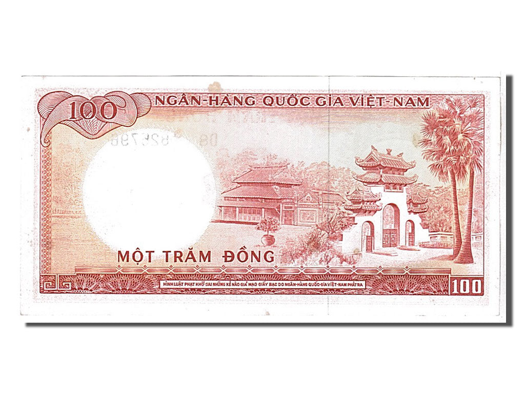 Banconote, Vietnam del Sud, 100 Dông, 1966, KM:19b, SPL