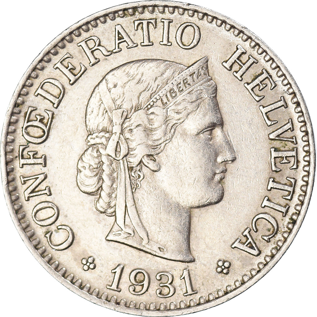 Moneta, Szwajcaria, 10 Rappen, 1931