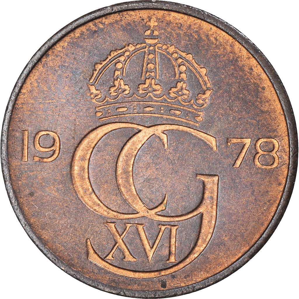Coin, Sweden, 5 Öre, 1978