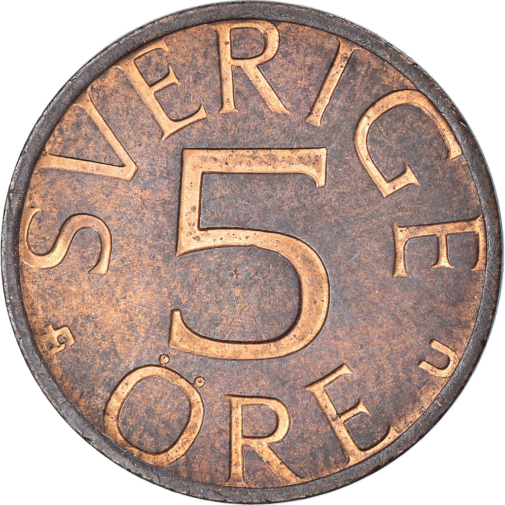 Coin, Sweden, 5 Öre, 1978