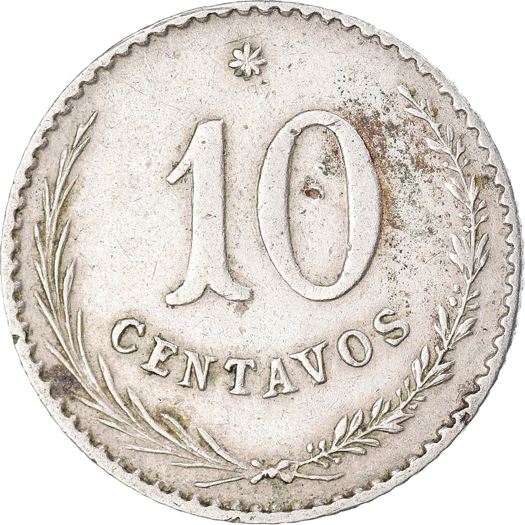 Moneda, Paraguay, 10 Centavos, 1903