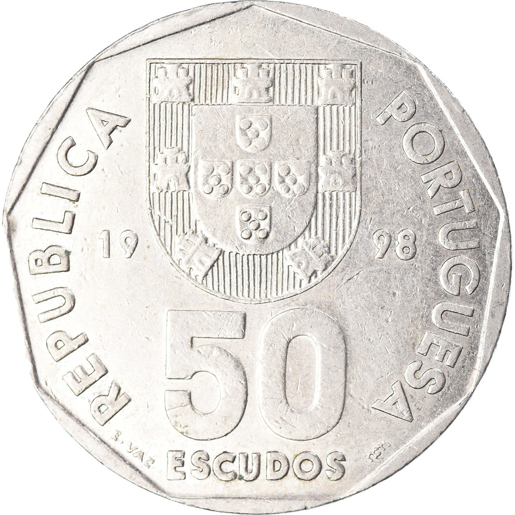 Moeda, Portugal, 50 Escudos, 1998