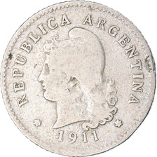 Coin, Argentina, 10 Centavos, 1911