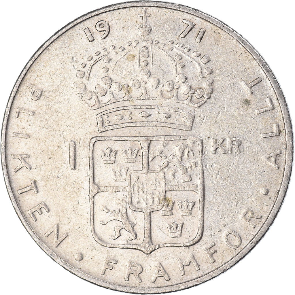 Coin, Sweden, Krona, 1971