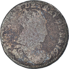 Moneda, Francia, Liard, 1656