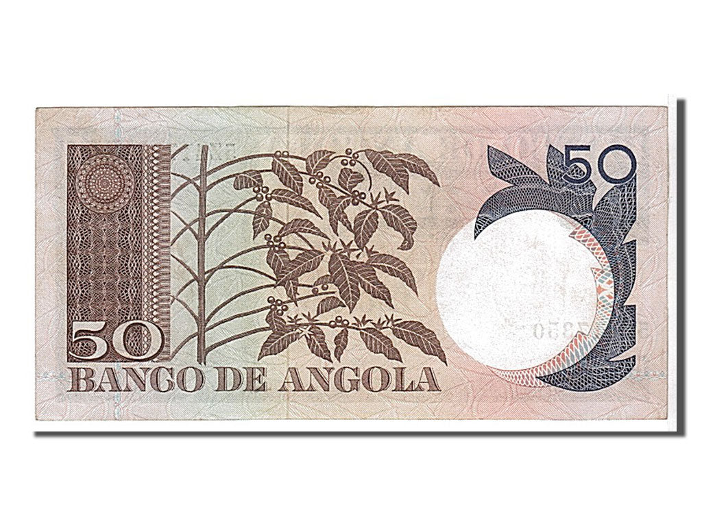 Angola, 50 Escudos, 1973, KM #105a, UNC(63), 5Z417350
