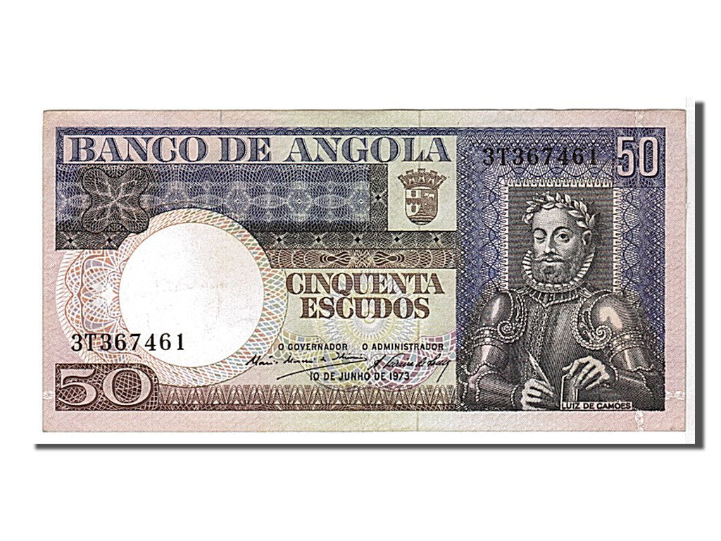 Banknote, Angola, 50 Escudos, 1973, KM:105a, UNC(63)