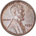 Coin, United States, Cent, 1951