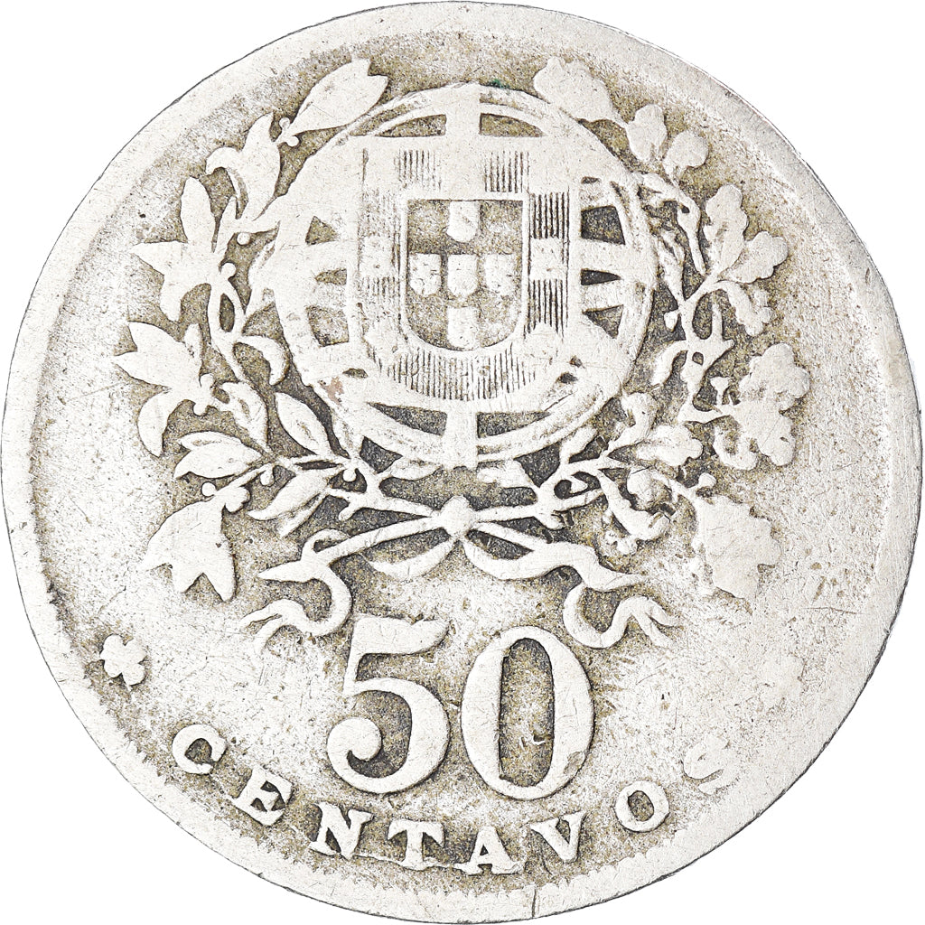 Munten, Portugal, 50 Centavos, 1928