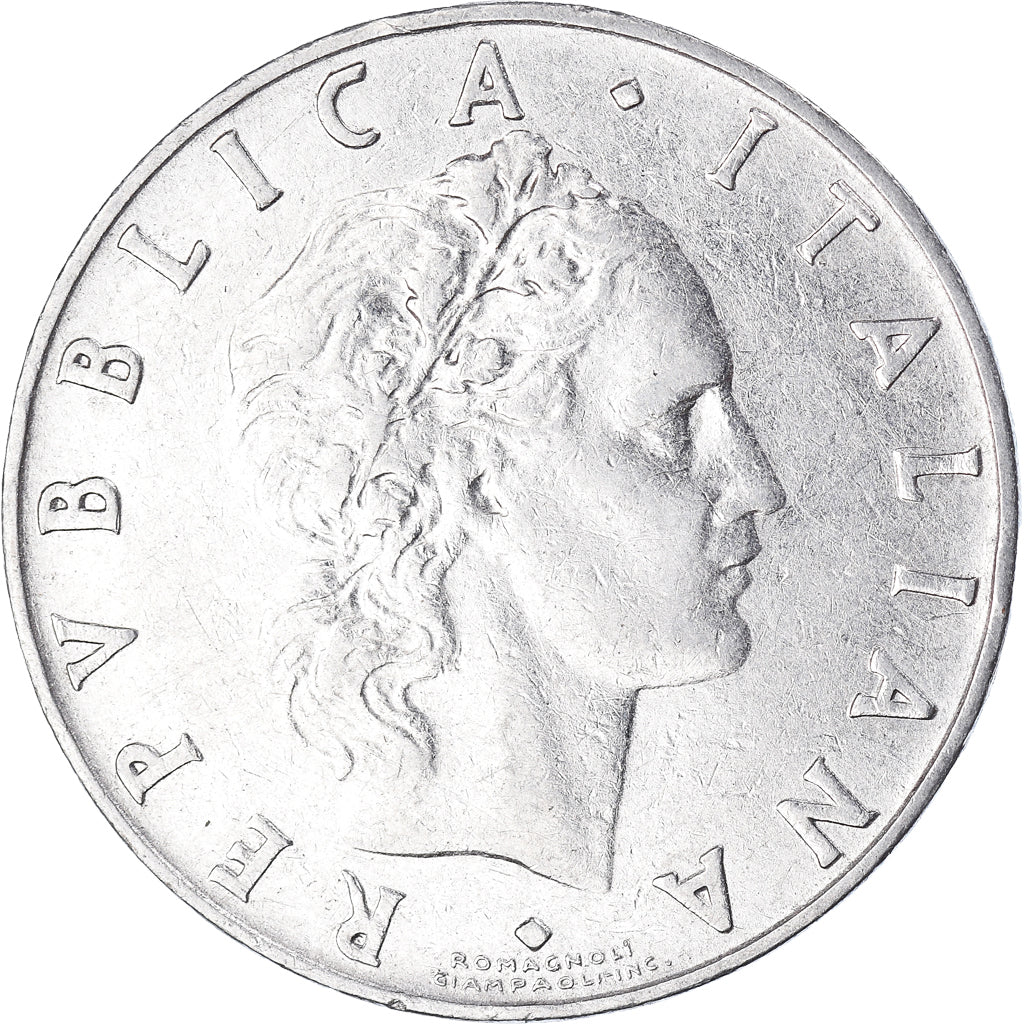 Moneta, Włochy, 50 Lire, 1959