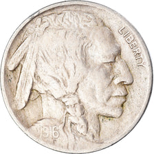 Moneda, Estados Unidos, 5 Cents, 1916