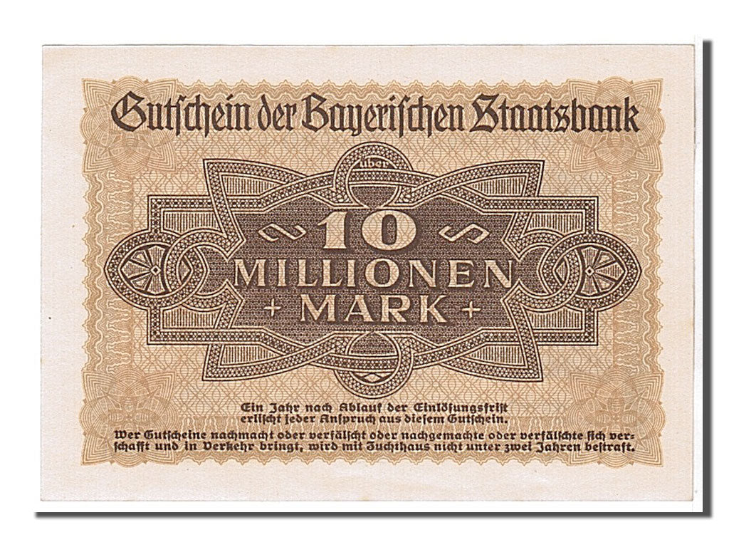 Germany, 10 Millions Mark, 1923, UNC(65-70), 778492