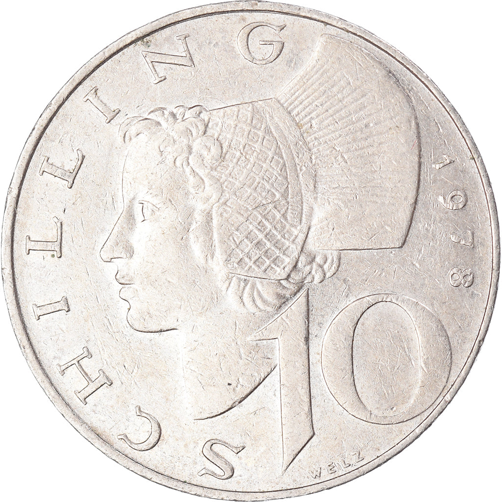 Coin, Austria, 10 Schilling, 1978