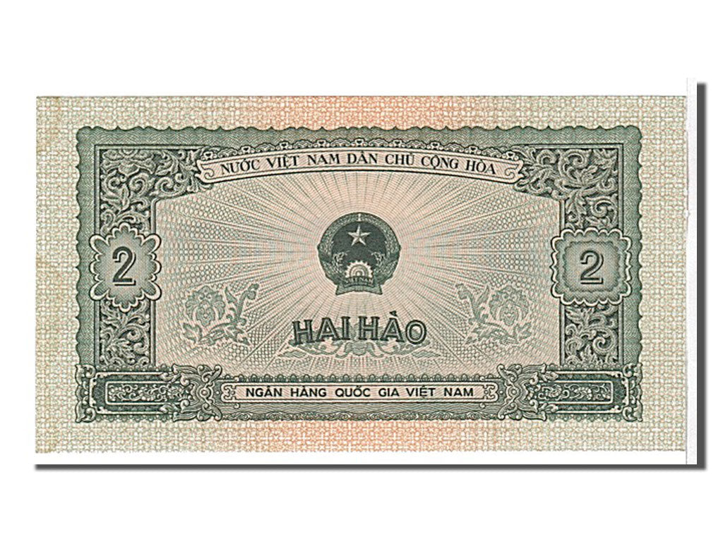 Billete, 2 Hao, 1958, Vietnam, KM:69a, UNC
