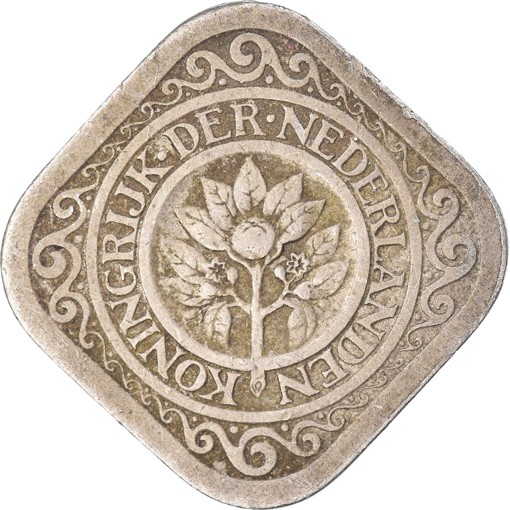 Moneda, Países Bajos, 5 Cents, 1913
