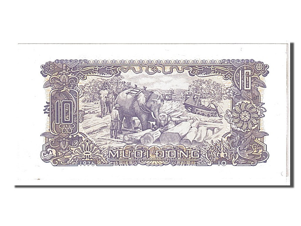 Viet Nam, 10 D<ox>ng, 1976, KM #82a, UNC(63), PZ0118692