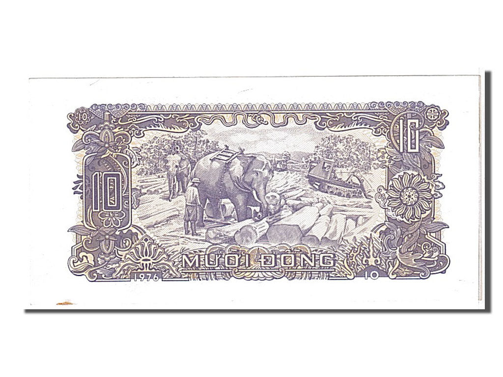 Viet Nam, 10 D<ox>ng, 1976, KM #82a, UNC(63), PZ0118695