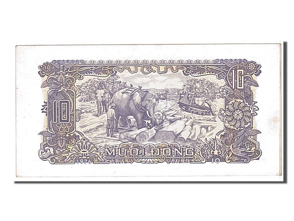 Viet Nam, 10 D<ox>ng, 1976, KM #82a, UNC(63), MX0014031
