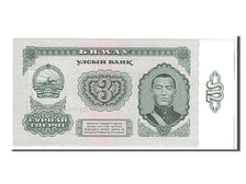 Mongolia, 3 Tugrik, 1966, KM #36a, UNC(65-70), B3802127