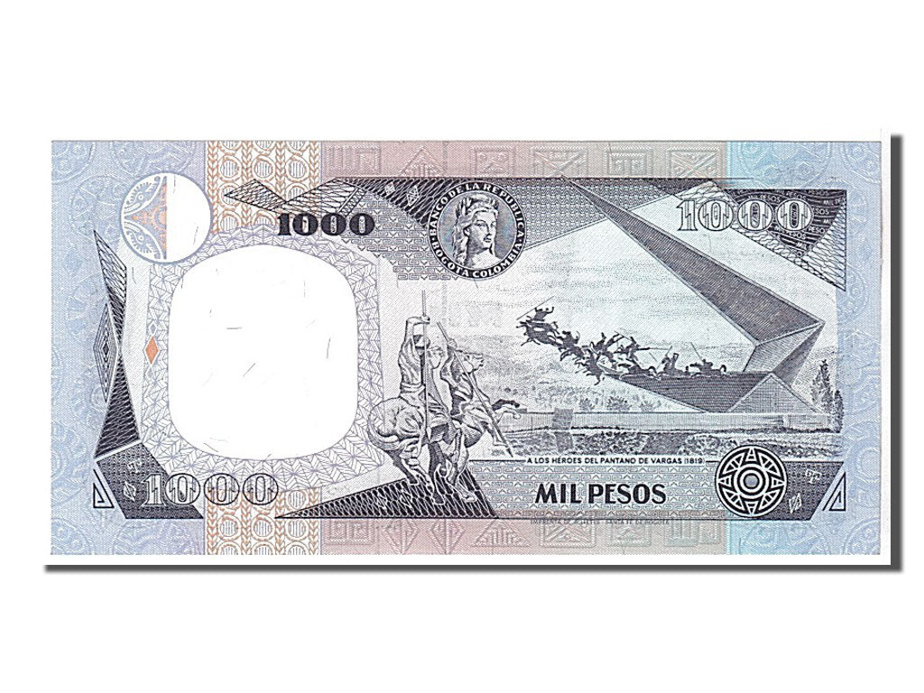 Billete, 1000 Pesos, 1995, Colombia, UNC