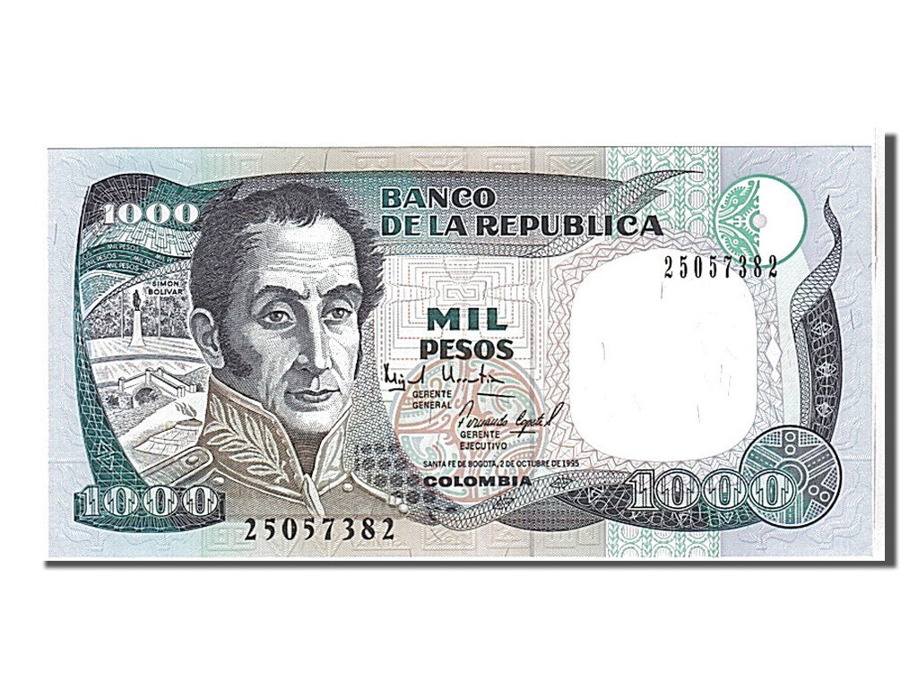 Banknote, Colombia, 1000 Pesos, 1995, KM:438, UNC(65-70)