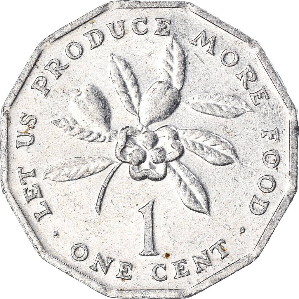 Moneda, Jamaica, Cent, 1983
