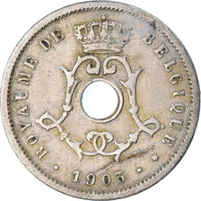 Moeda, Bélgica, 5 Centimes, 1903
