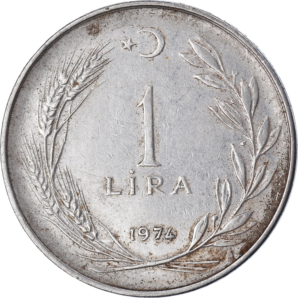 Munten, Turkije, Lira, 1974