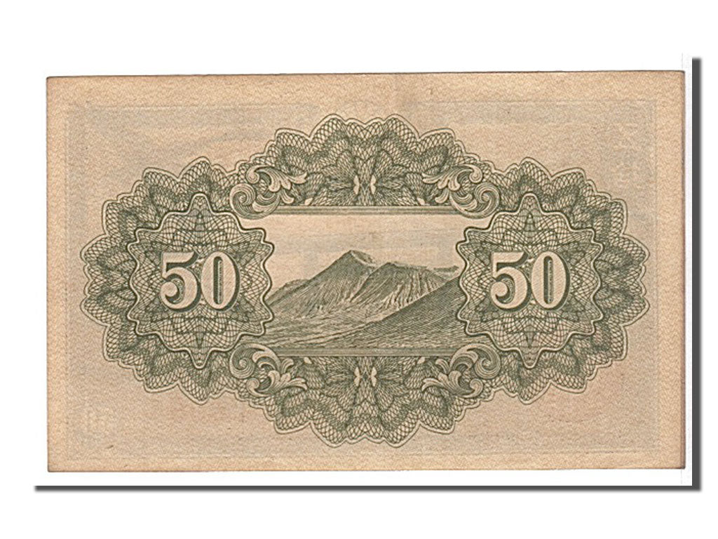 Japan, 50 Sen, 1942, KM #59b, AU(55-58), 696