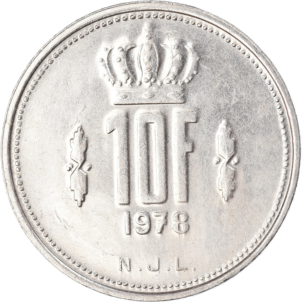 Monnaie, Luxembourg, 10 Francs, 1978