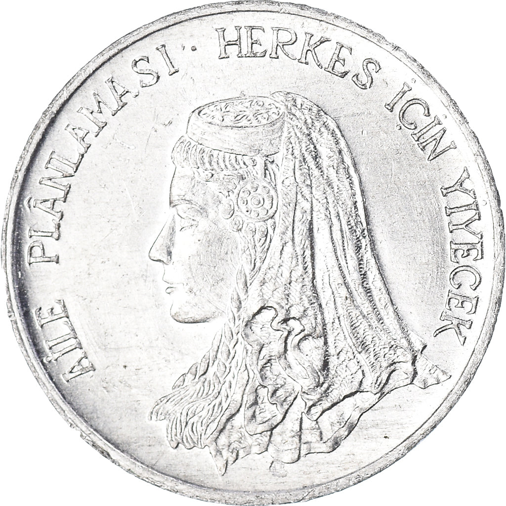 Moneta, Turchia, 5 Kurus, 1975