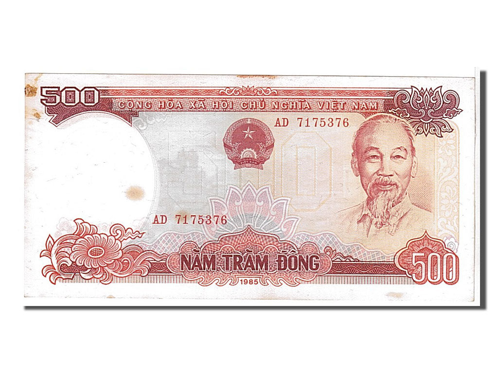 Billete, 500 Dông, 1985, Vietnam, EBC