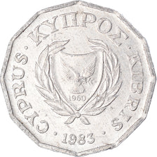 Coin, Cyprus, Half Cent, 1983