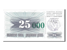 Billet, Bosnia - Herzegovina, 25,000 Dinara, 1993, KM:54a, NEUF