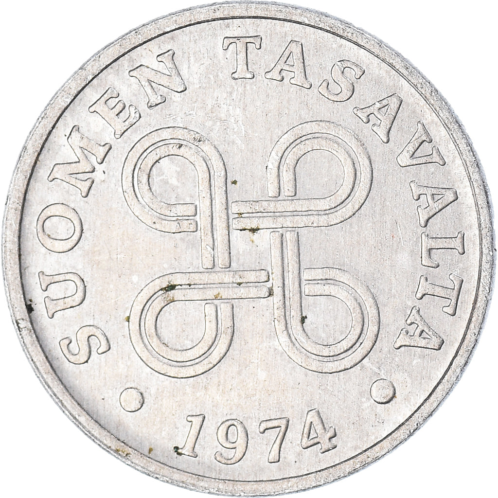 Moneda, Finlandia, Penni, 1974