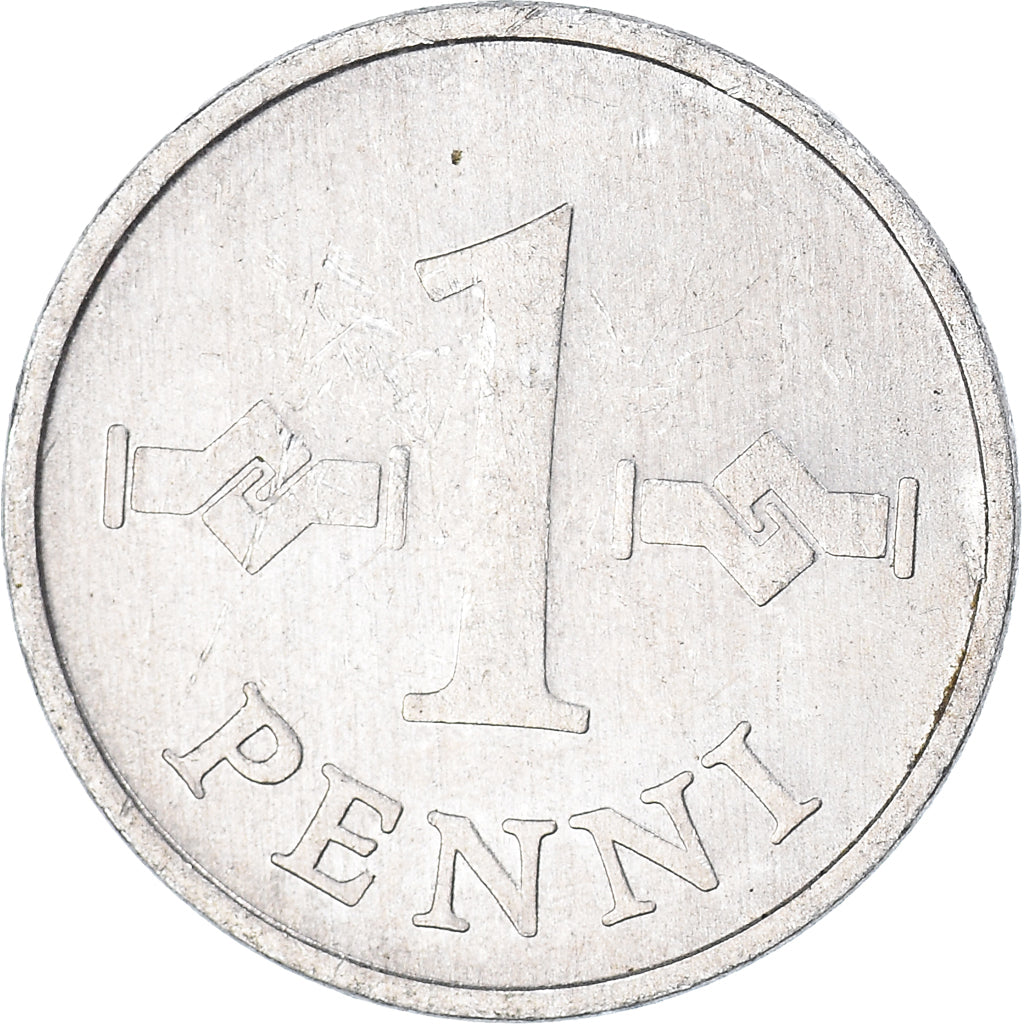 Moneda, Finlandia, Penni, 1974